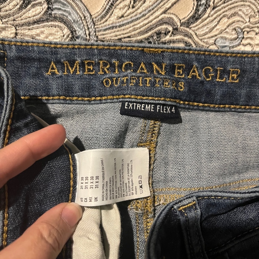 Size 31 x 30 American Eagle Outfitters Extreme Flex 4 Jeans